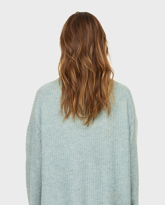 Polo neck jumper
